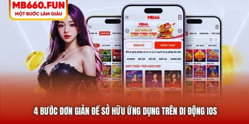 4 bước đơn giản để sở hữu ứng dụng trên di động iOS