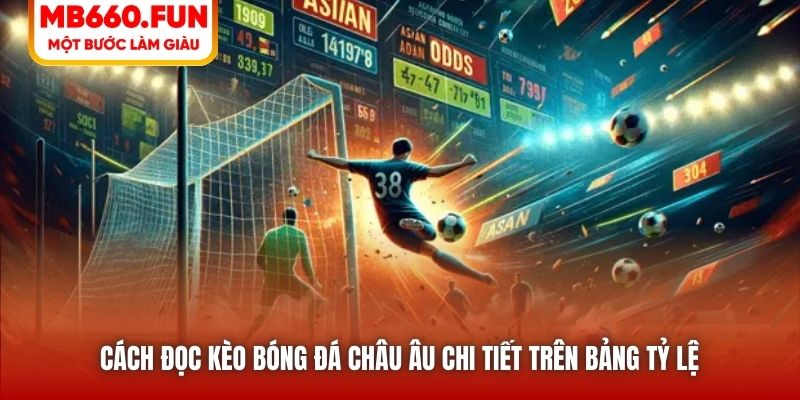 Cách đọc kèo bóng đá châu Âu chi tiết trên bảng tỷ lệ 